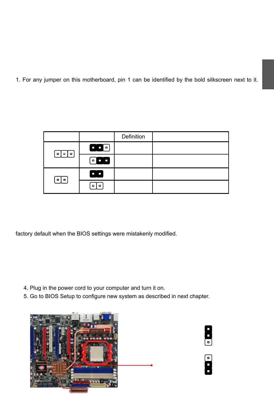 6 jumpers | Foxconn Destroyer User Manual | Page 26 / 113