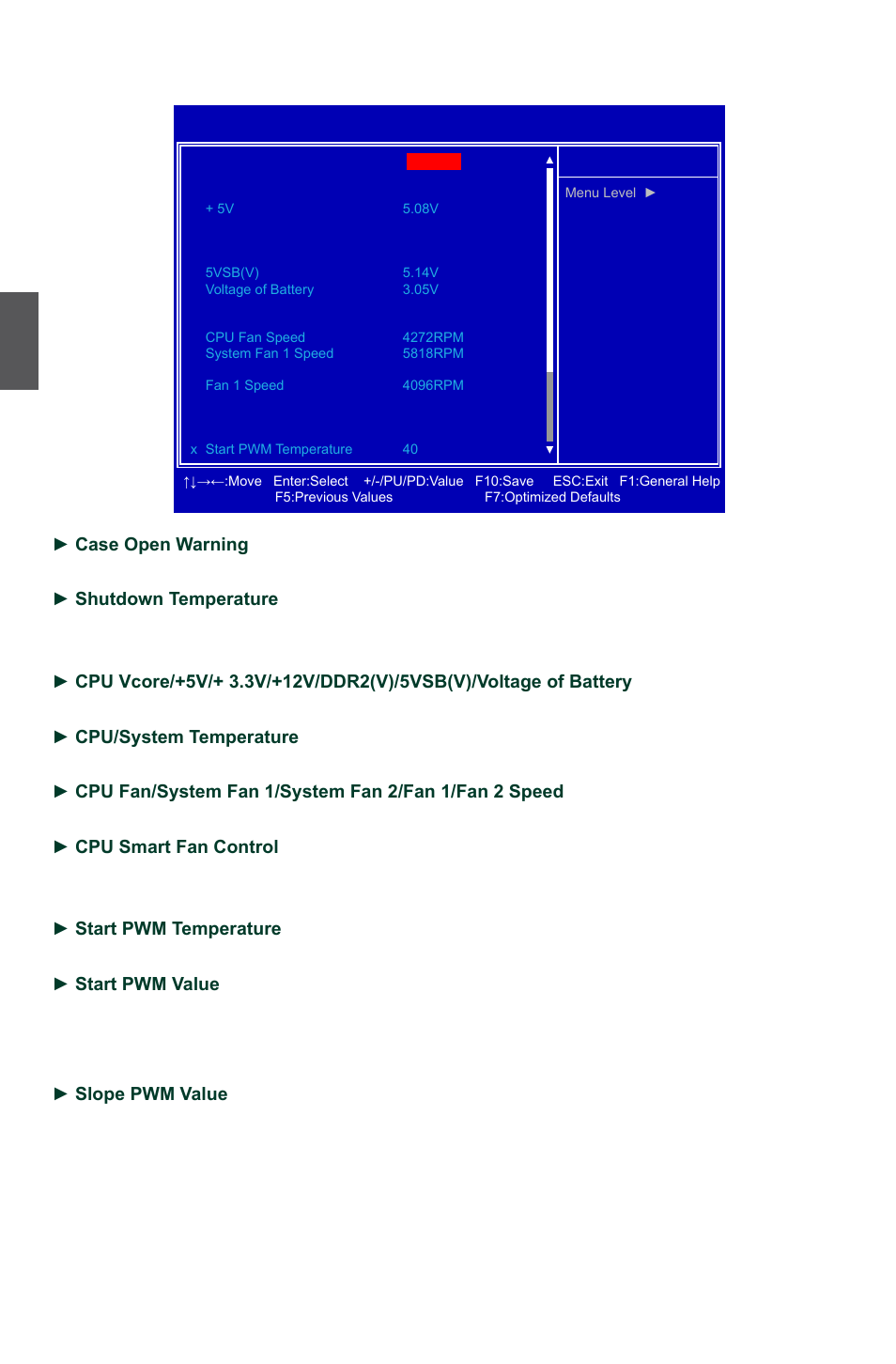 Pc health status | Foxconn Destroyer User Manual | Page 45 / 113