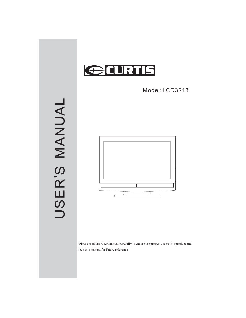 Curtis LCD3213 User Manual | 25 pages