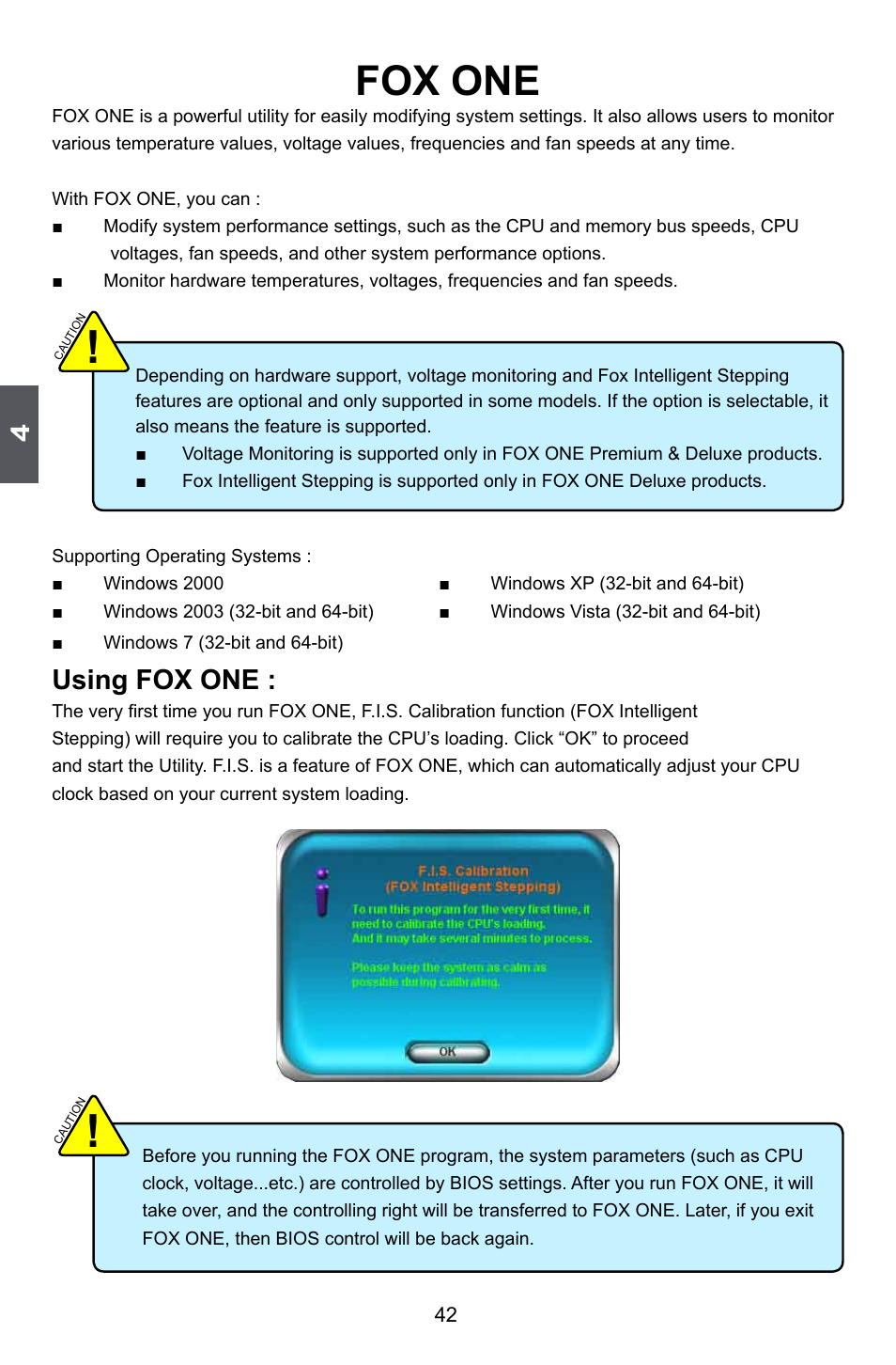 Fox one, Using fox one | Foxconn A6GMV User Manual | Page 49 / 76