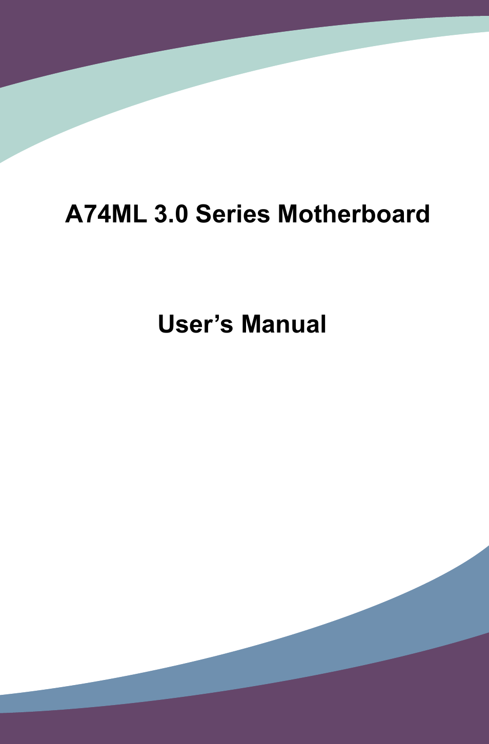 Foxconn A74ML 3.0 User Manual | 105 pages