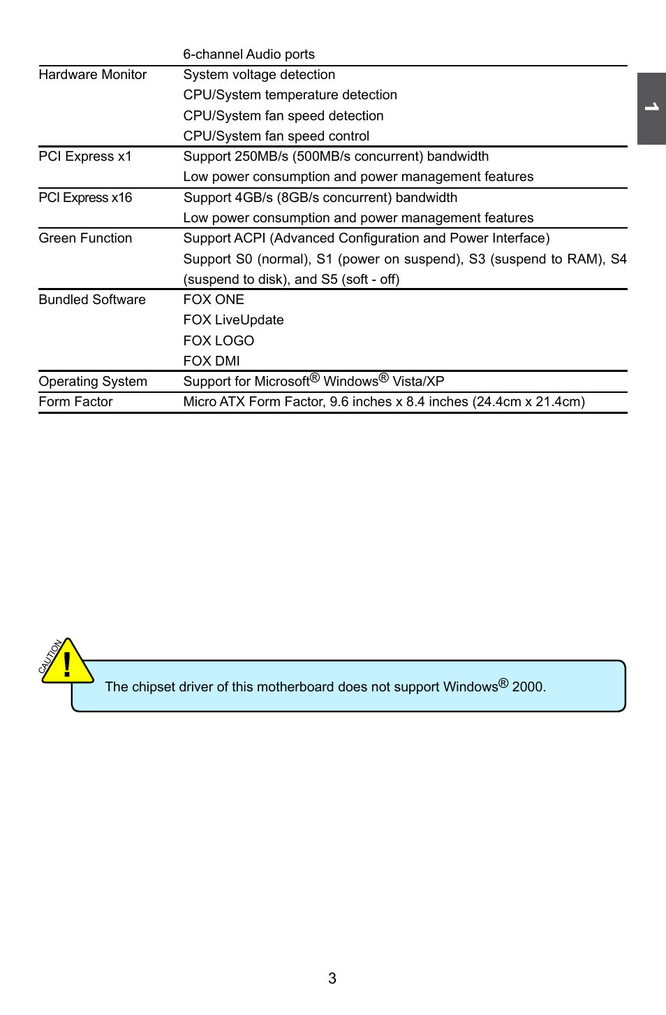 Foxconn A74ML 3.0 User Manual | Page 10 / 105
