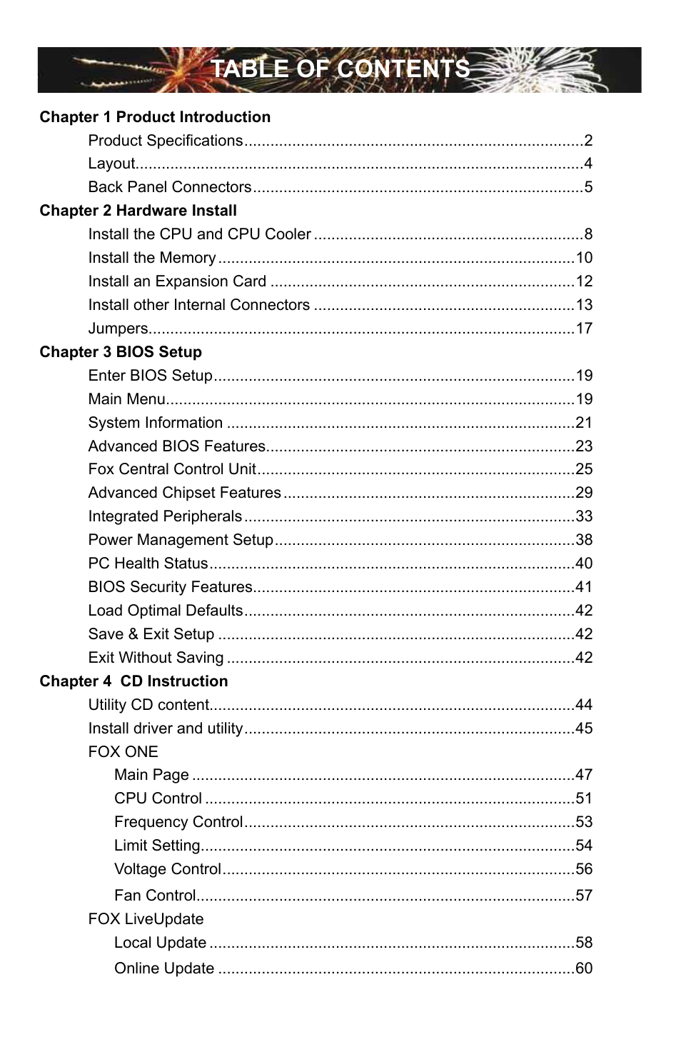 Foxconn A74ML 3.0 User Manual | Page 6 / 105