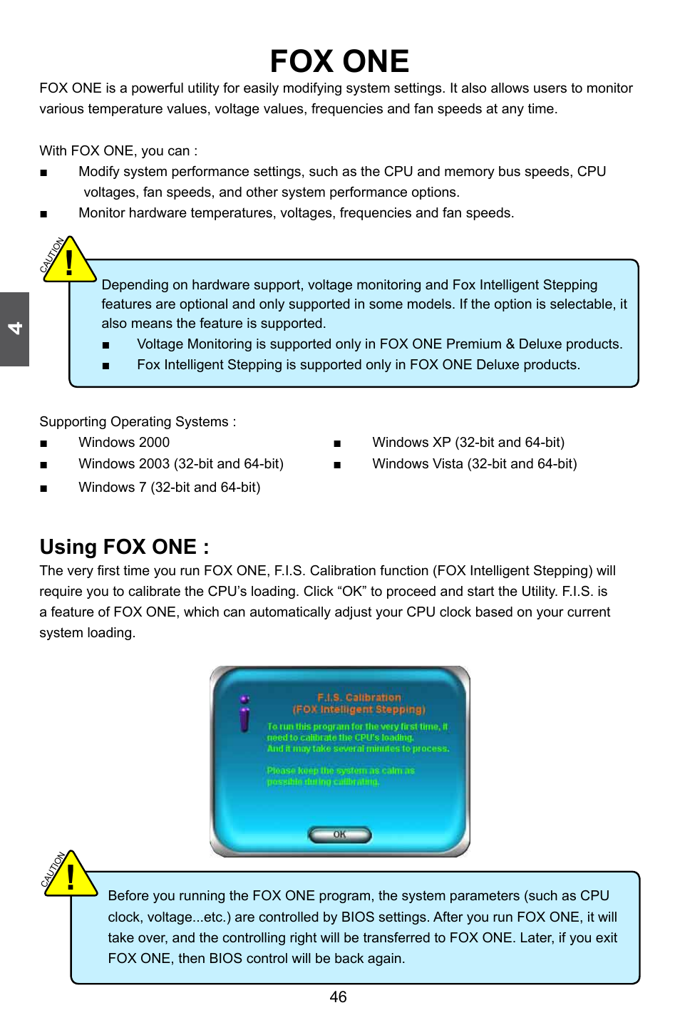 Fox one, Using fox one | Foxconn A74ML-K 3.0 User Manual | Page 53 / 105