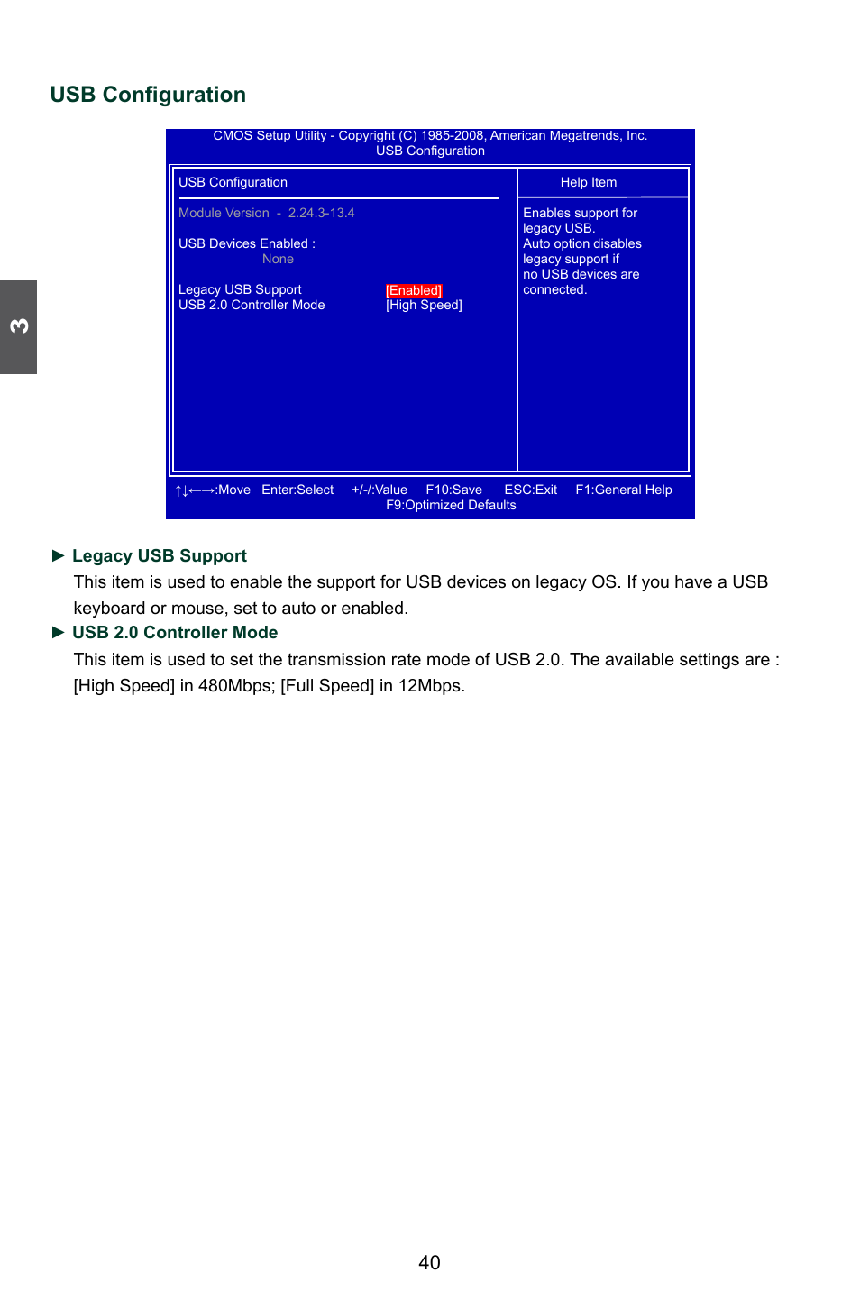 Usb configuration | Foxconn A7DA 3.0 User Manual | Page 47 / 112