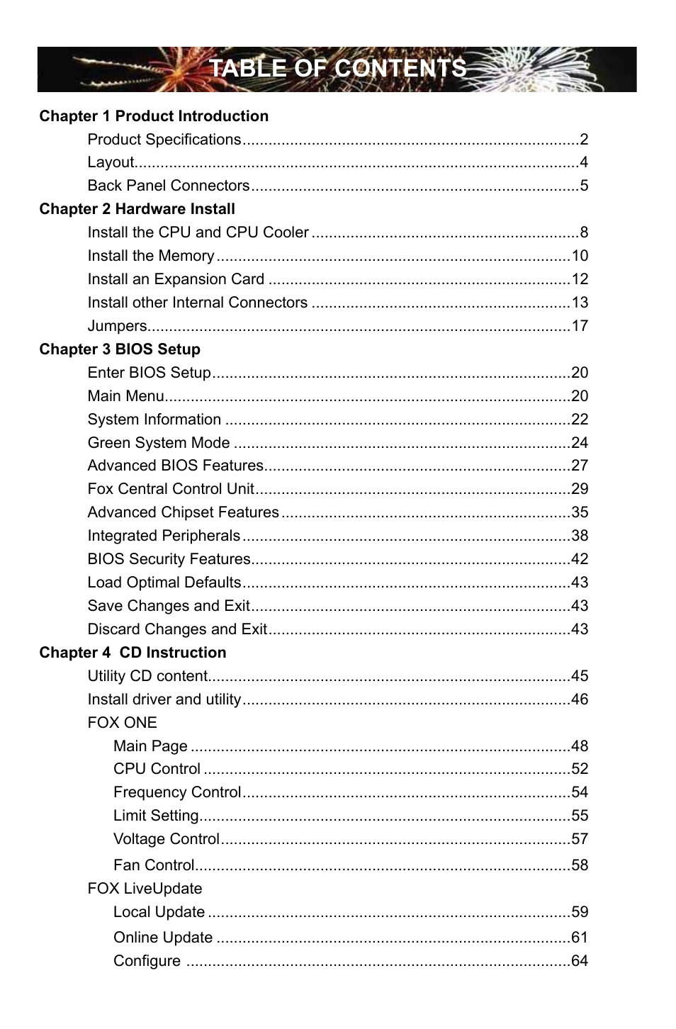 Foxconn A7DA 3.0 User Manual | Page 6 / 112