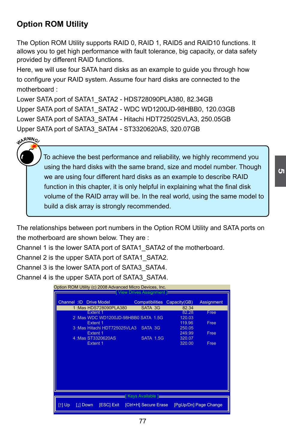 Option rom utility | Foxconn A7DA 3.0 User Manual | Page 84 / 112