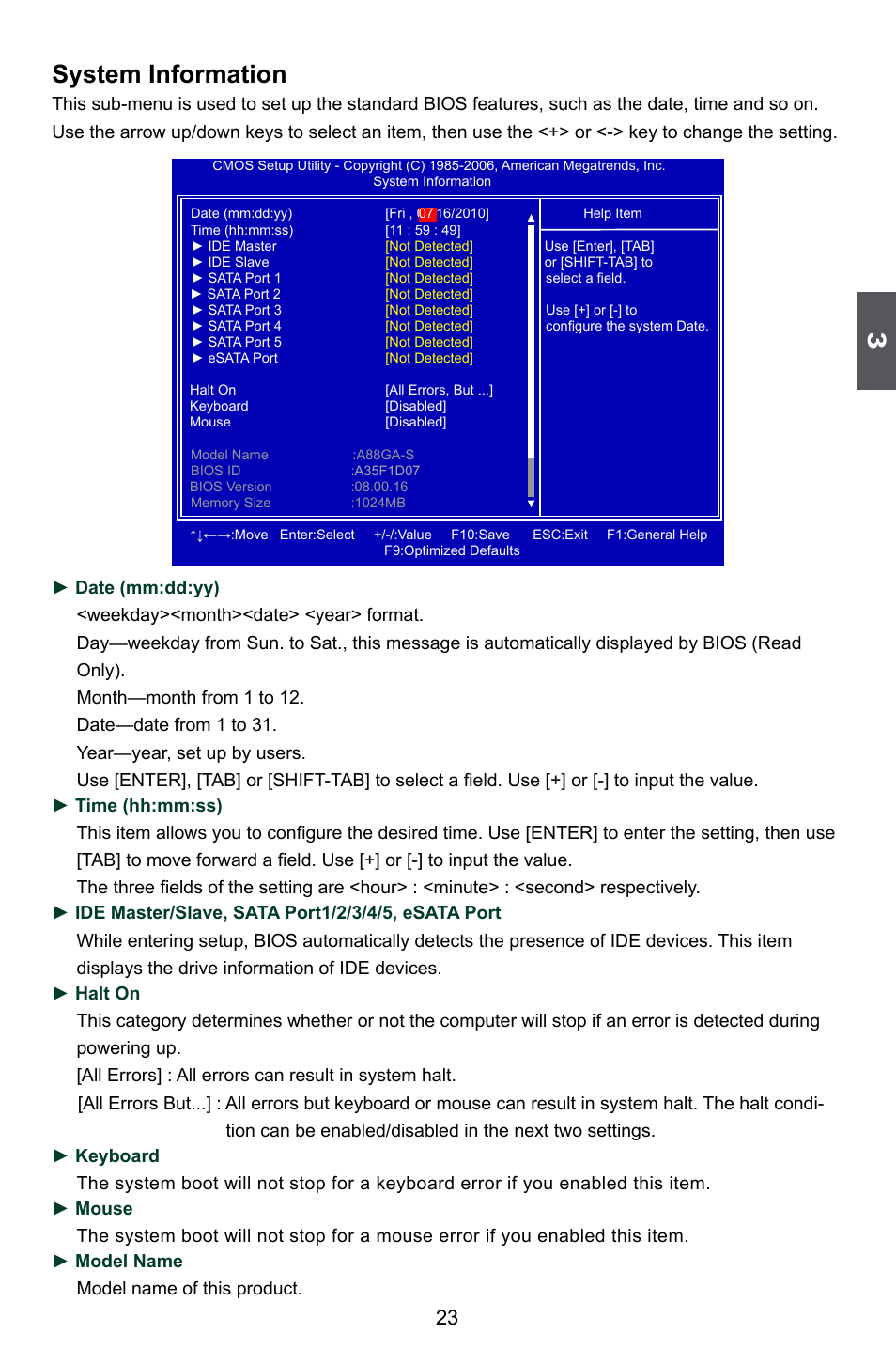 System information | Foxconn A88GA User Manual | Page 30 / 54