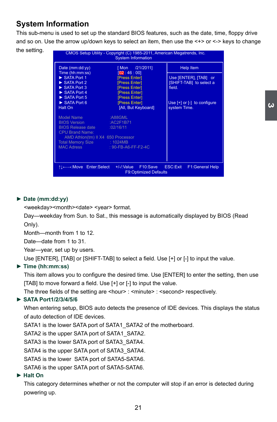 System information | Foxconn A88GML User Manual | Page 28 / 101