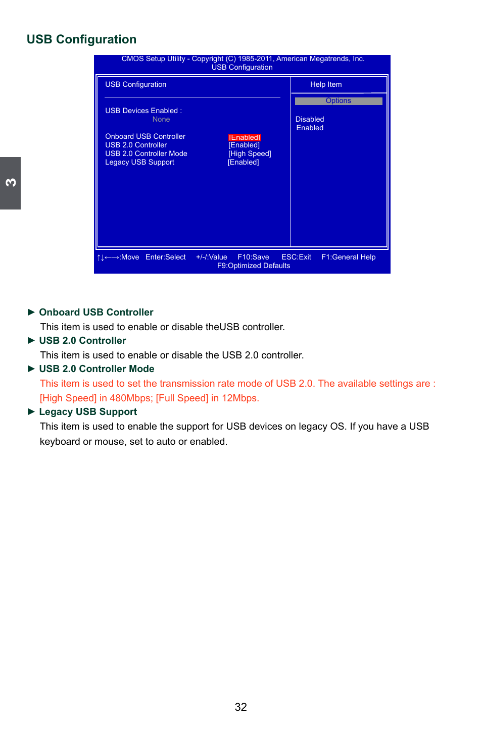 Usb configuration | Foxconn A88GML User Manual | Page 39 / 101