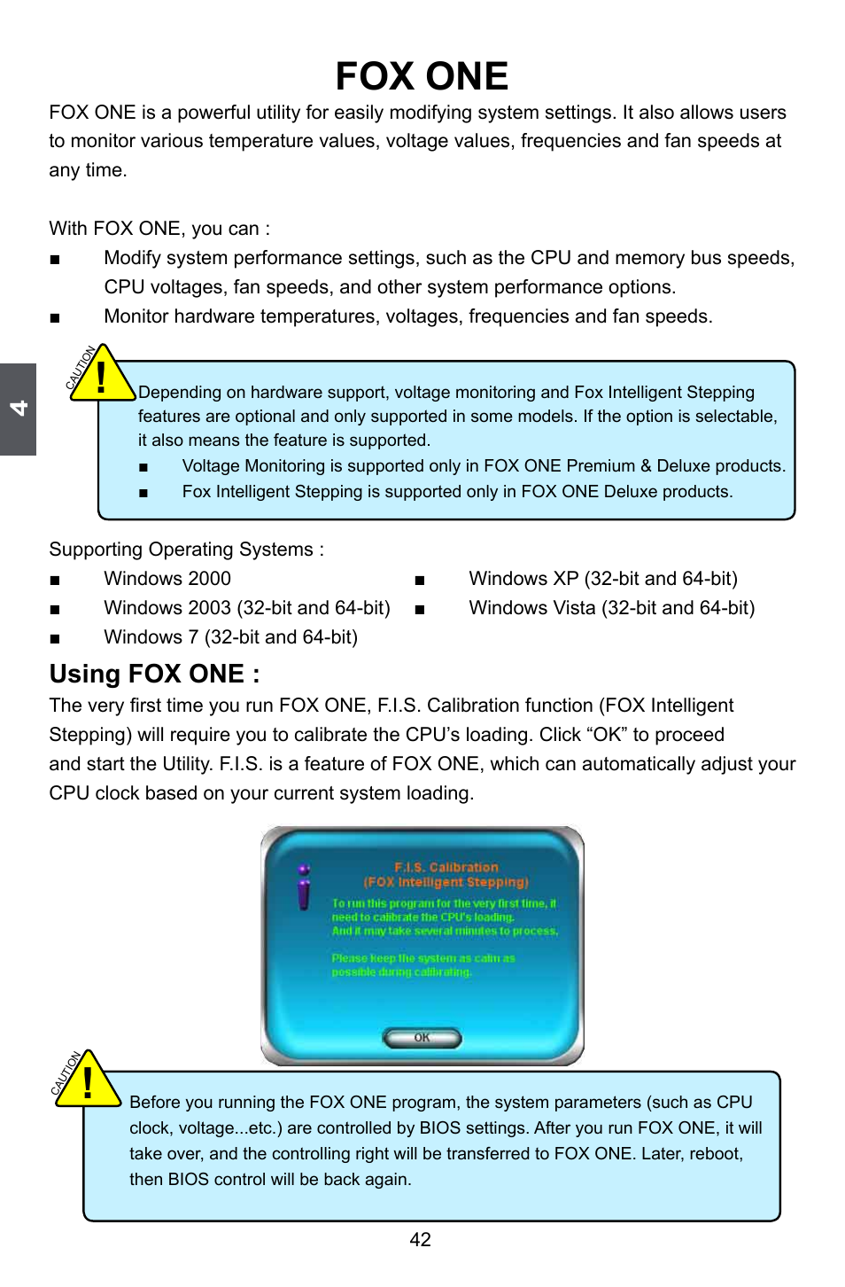 Fox one, Using fox one | Foxconn A88GML User Manual | Page 49 / 101