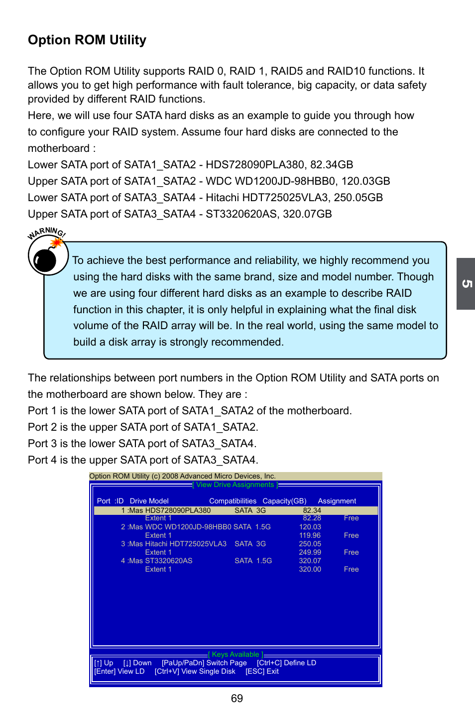 Option rom utility | Foxconn A88GML User Manual | Page 76 / 101