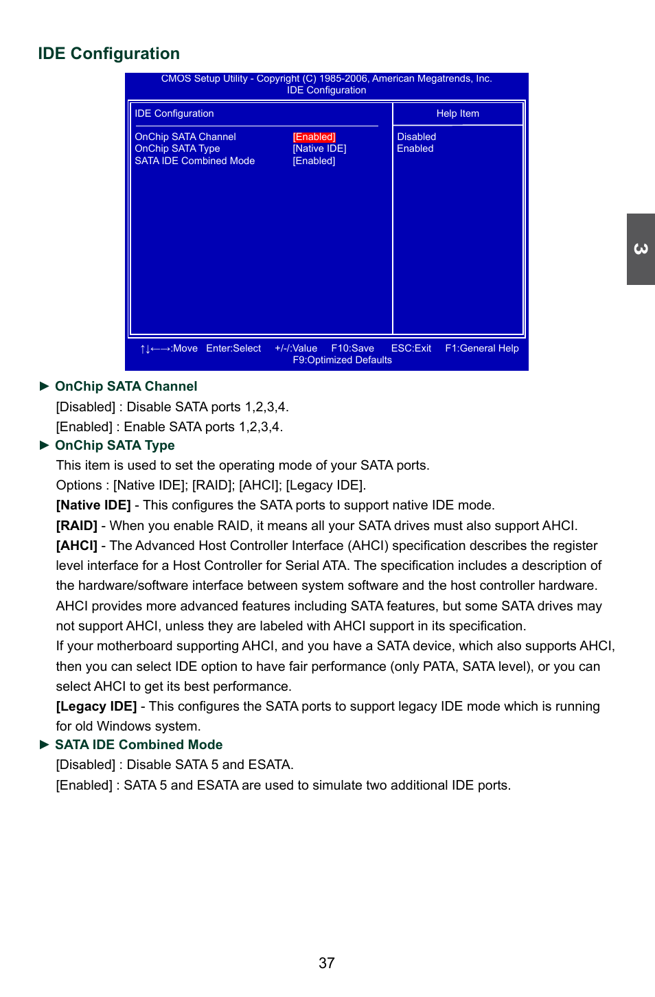 Ide configuration | Foxconn A88GMV User Manual | Page 44 / 57