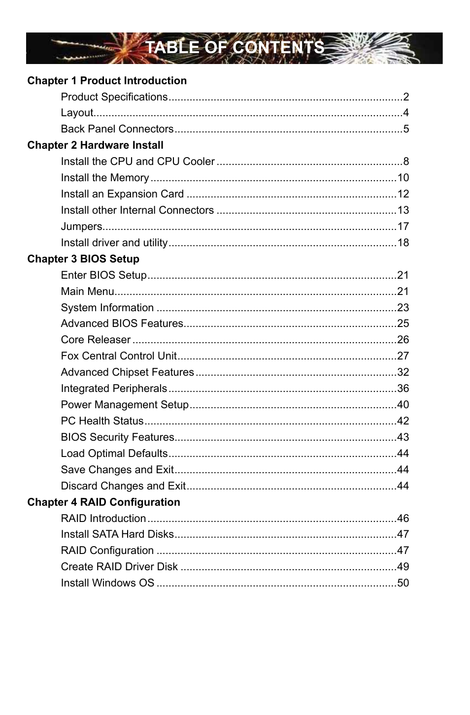 Foxconn A88GMV User Manual | Page 6 / 57