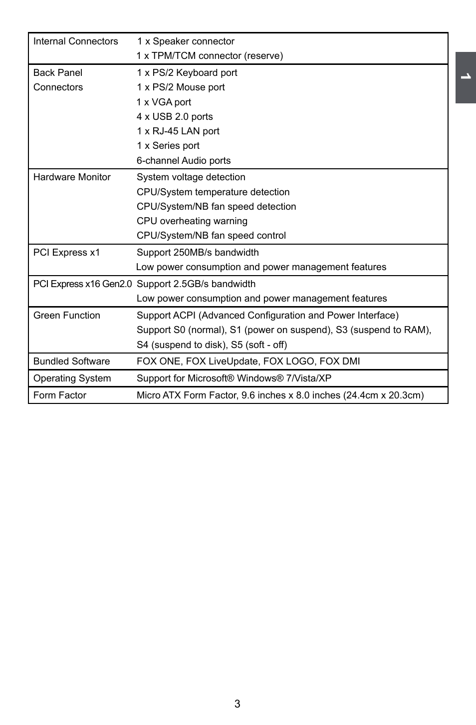 Foxconn M61PML User Manual | Page 10 / 101