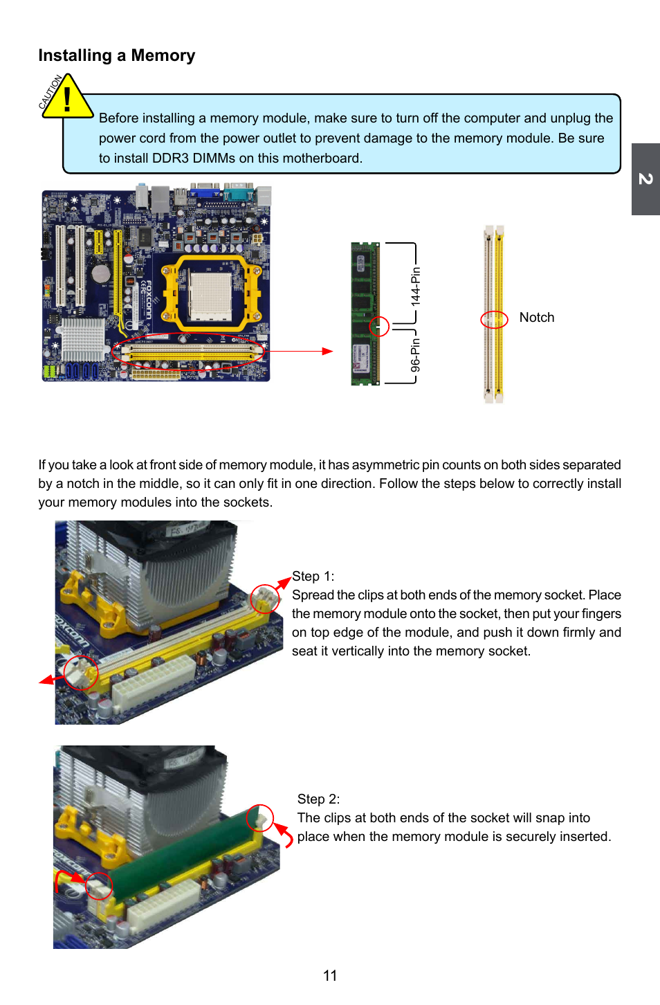 Foxconn M61PML User Manual | Page 18 / 101
