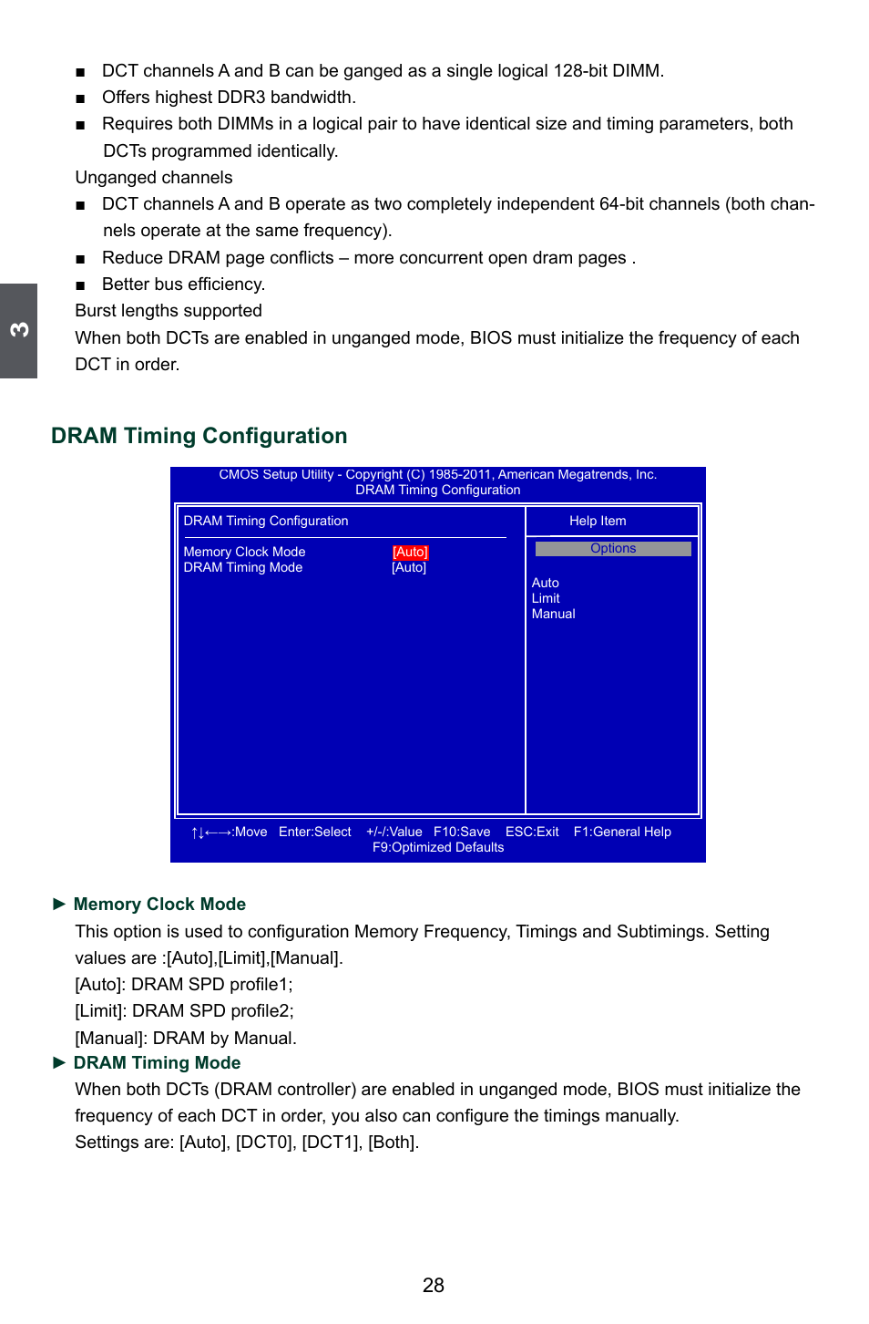 Dram timing configuration | Foxconn M61PML User Manual | Page 35 / 101