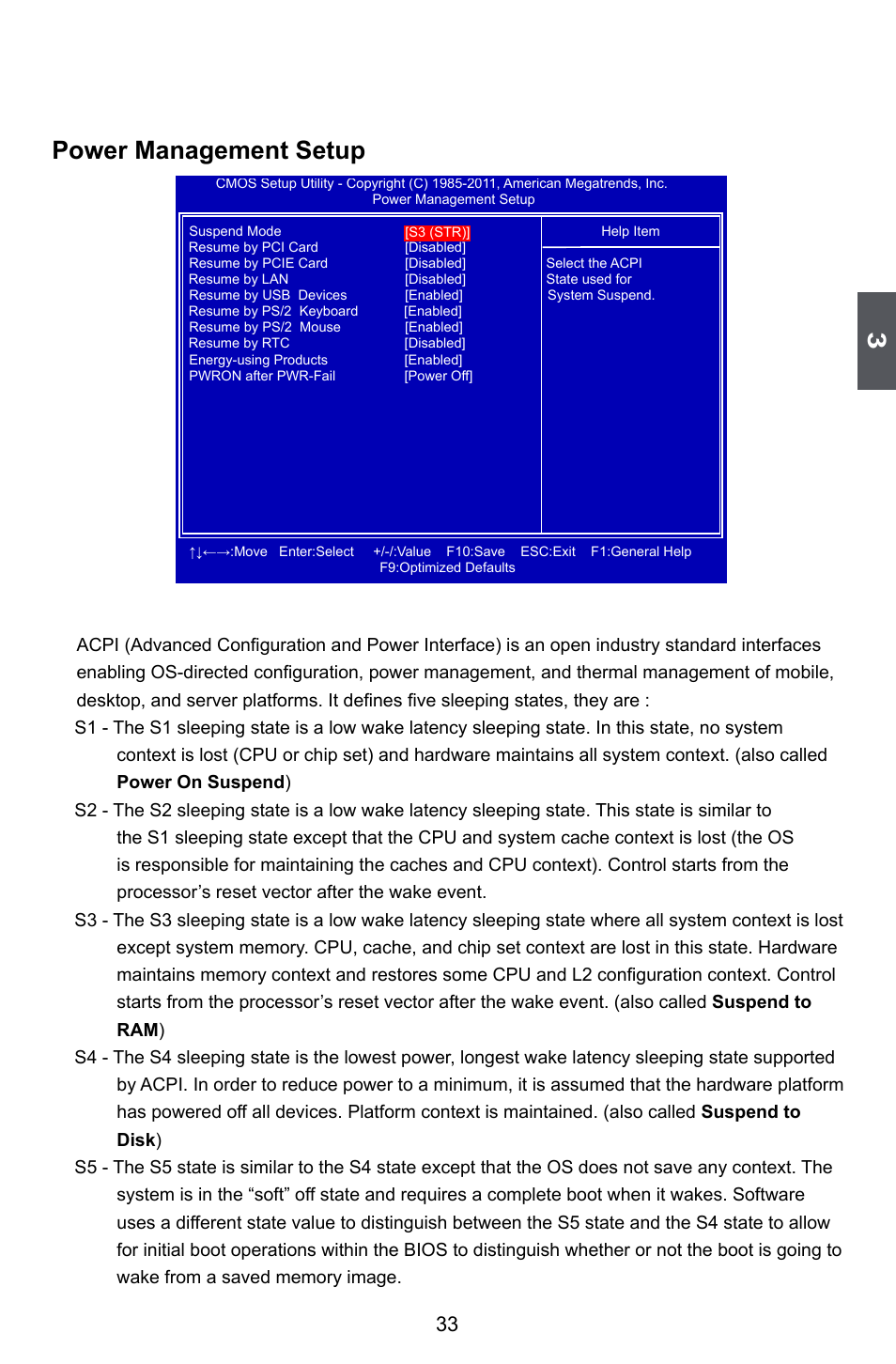 Power management setup | Foxconn M61PML User Manual | Page 40 / 101