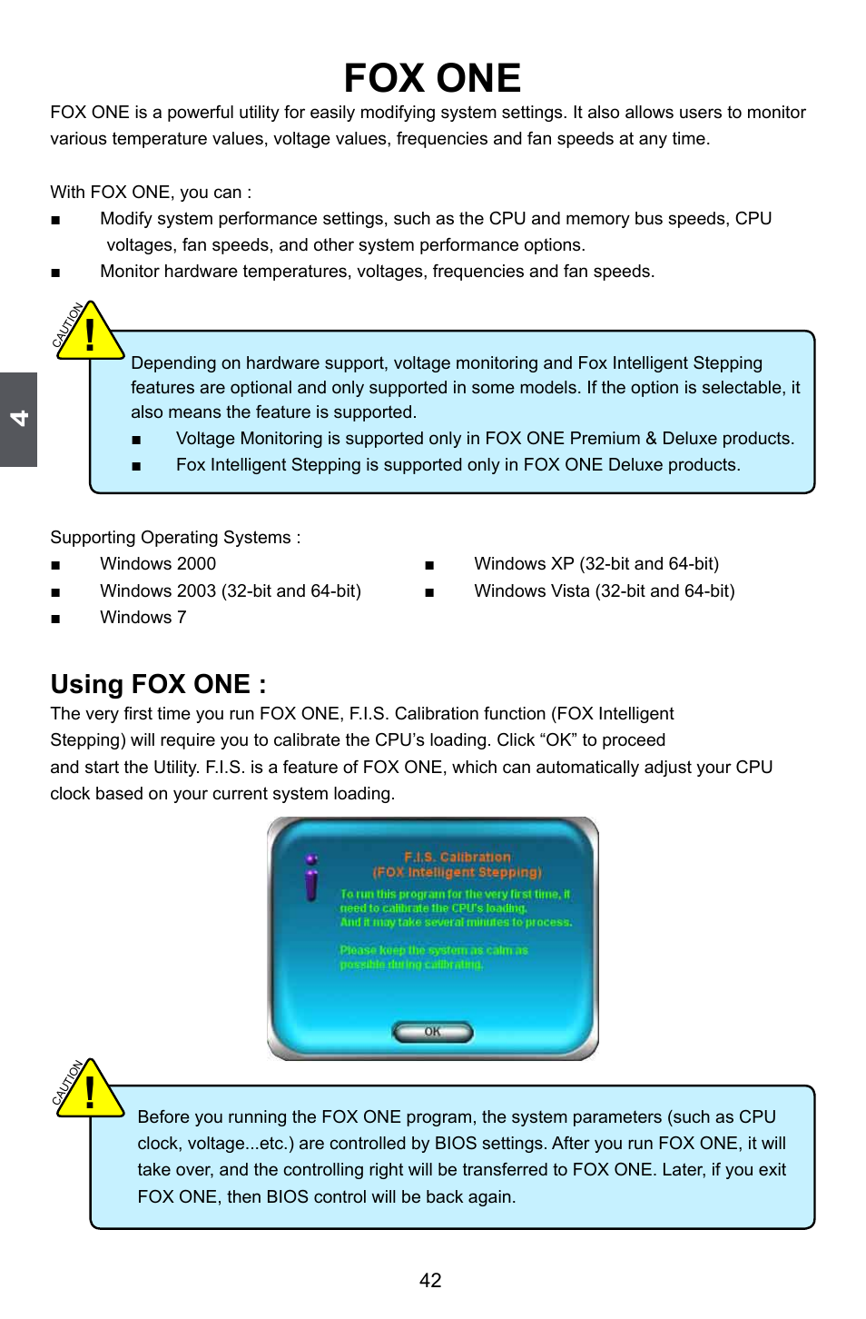 Fox one, Using fox one | Foxconn M61PML User Manual | Page 49 / 101