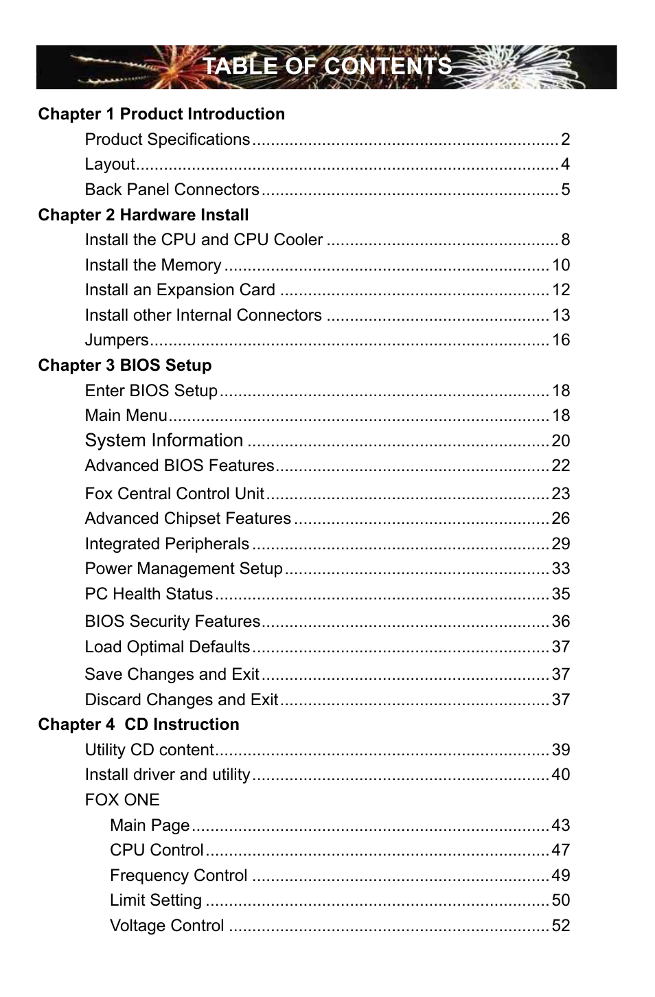 Foxconn M61PML User Manual | Page 6 / 101