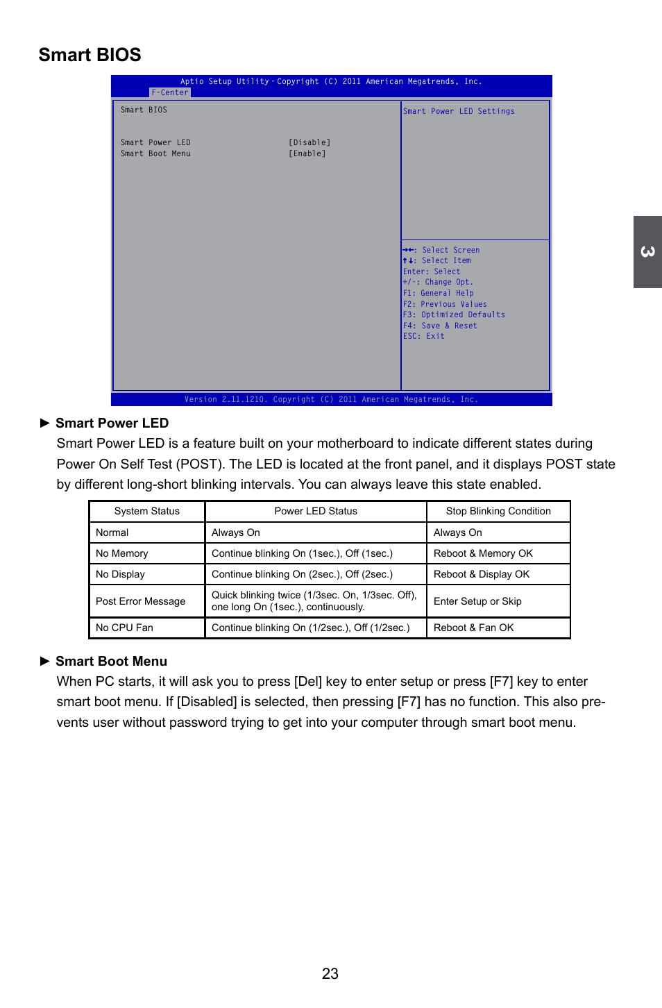 Smart bios | Foxconn A55A User Manual | Page 30 / 103