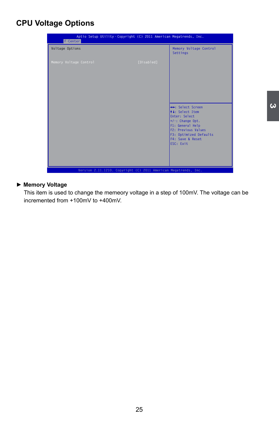 Cpu voltage options | Foxconn A55A User Manual | Page 32 / 103