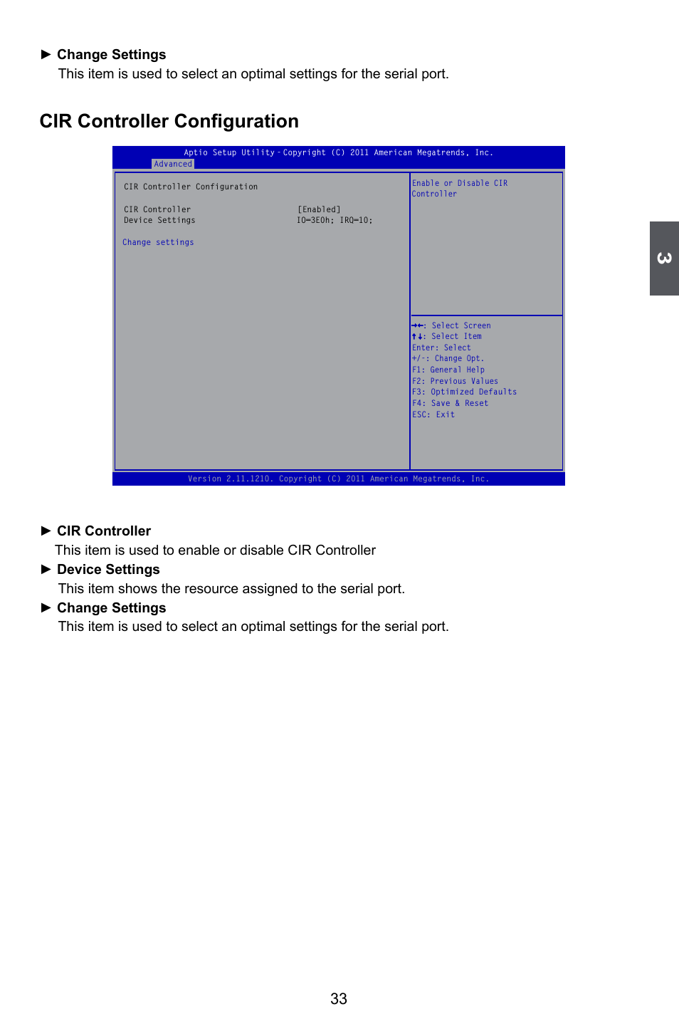 Cir controller configuration | Foxconn A55A User Manual | Page 40 / 103