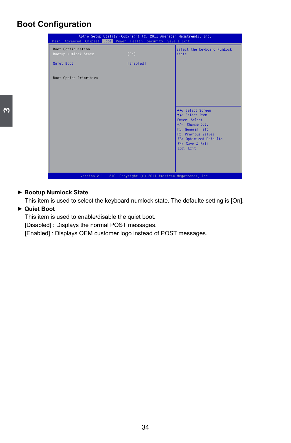 Boot configuration | Foxconn A55A User Manual | Page 41 / 103