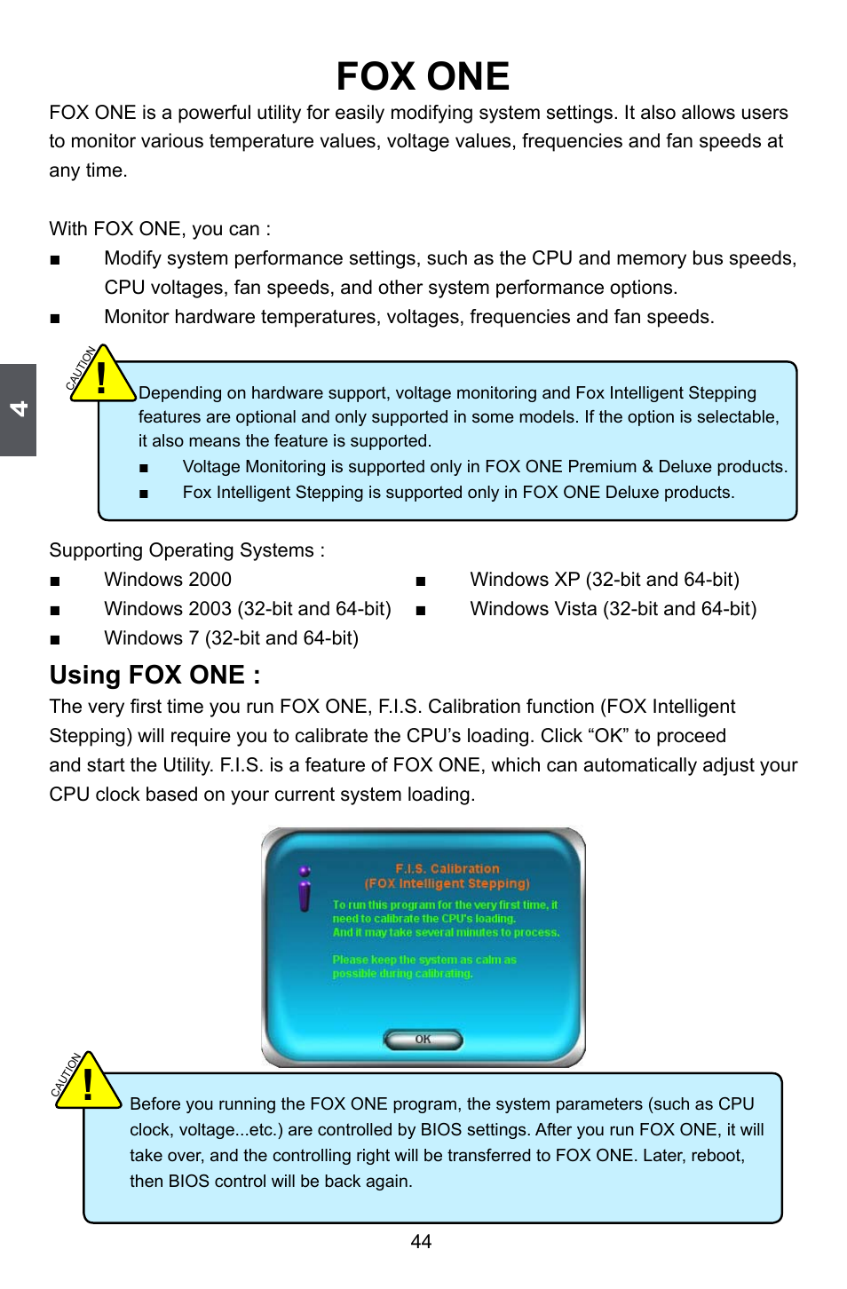 Fox one, Using fox one | Foxconn A55A User Manual | Page 51 / 103