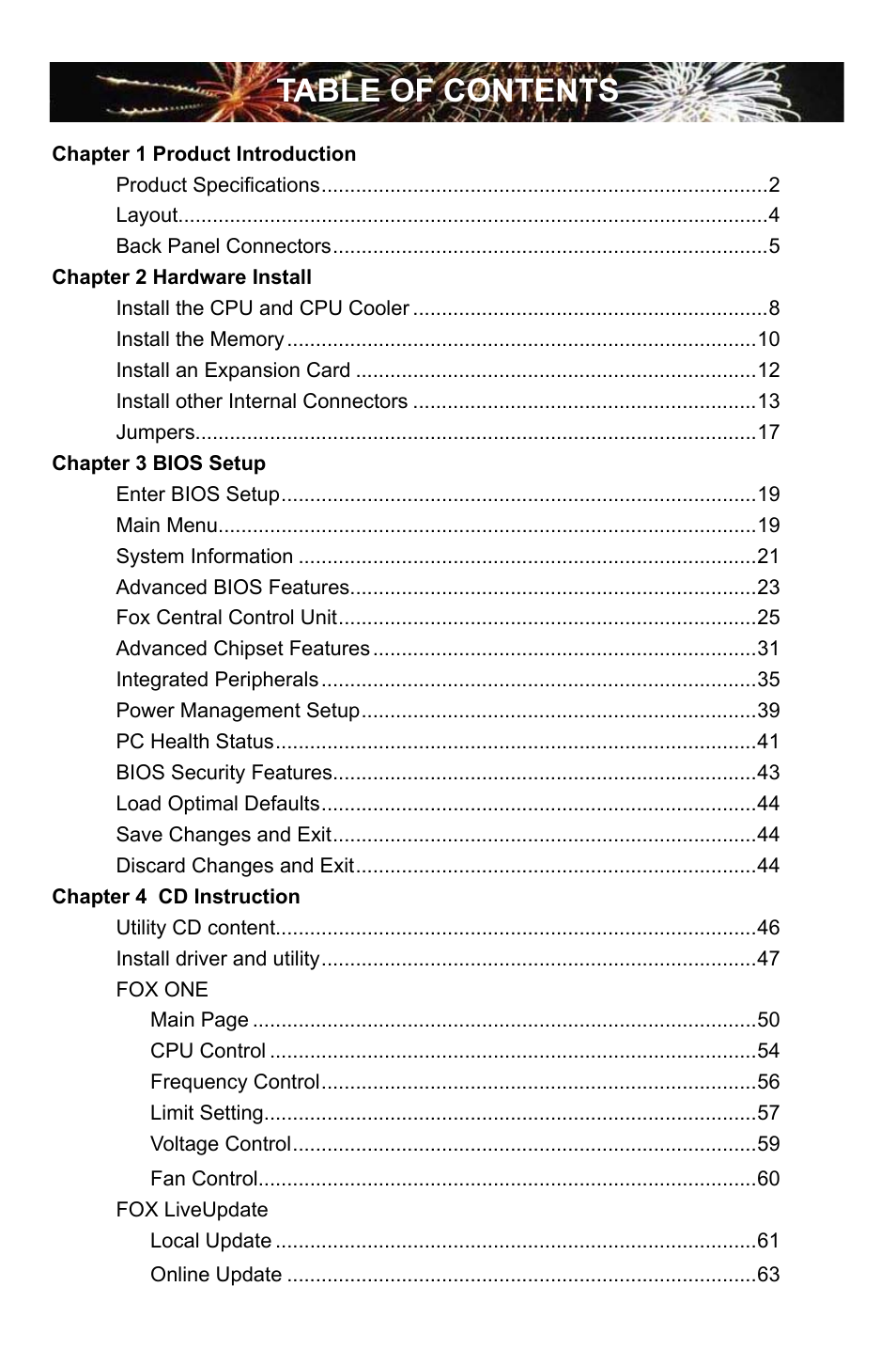 Foxconn A55A User Manual | Page 6 / 103