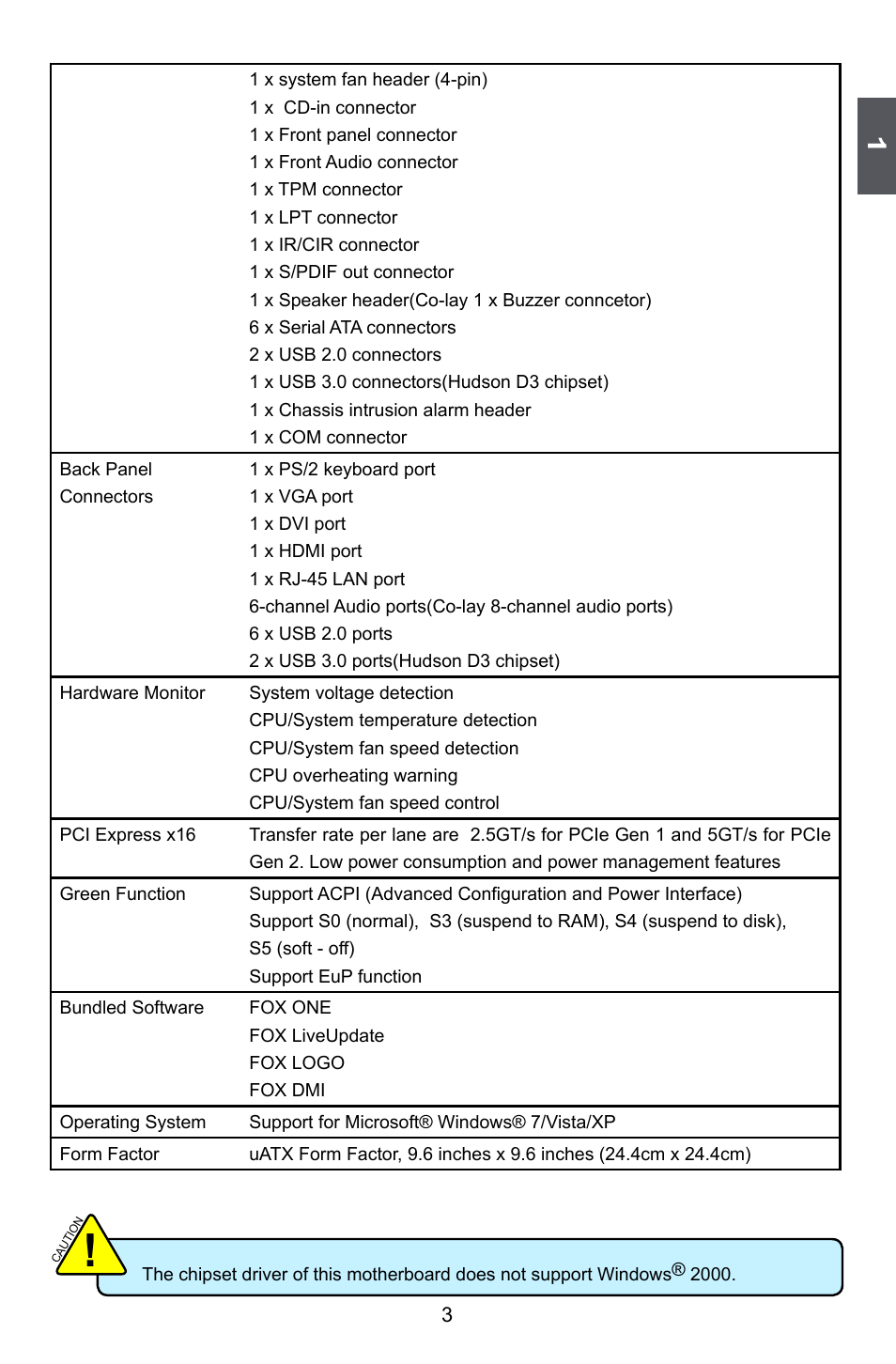 Foxconn A55M User Manual | Page 10 / 104