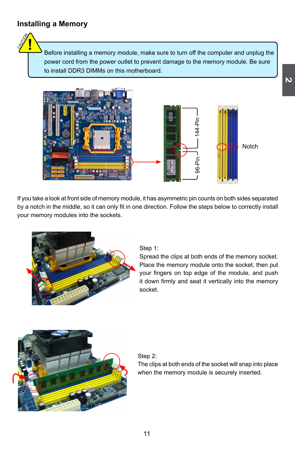 Foxconn A55M User Manual | Page 18 / 104