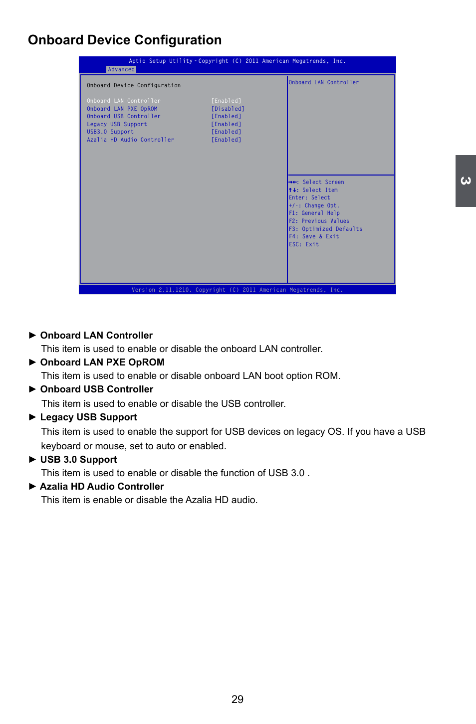 Onboard device configuration | Foxconn A55MX User Manual | Page 36 / 102