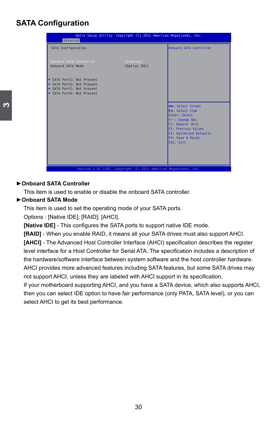 Sata configuration | Foxconn A55MX User Manual | Page 37 / 102