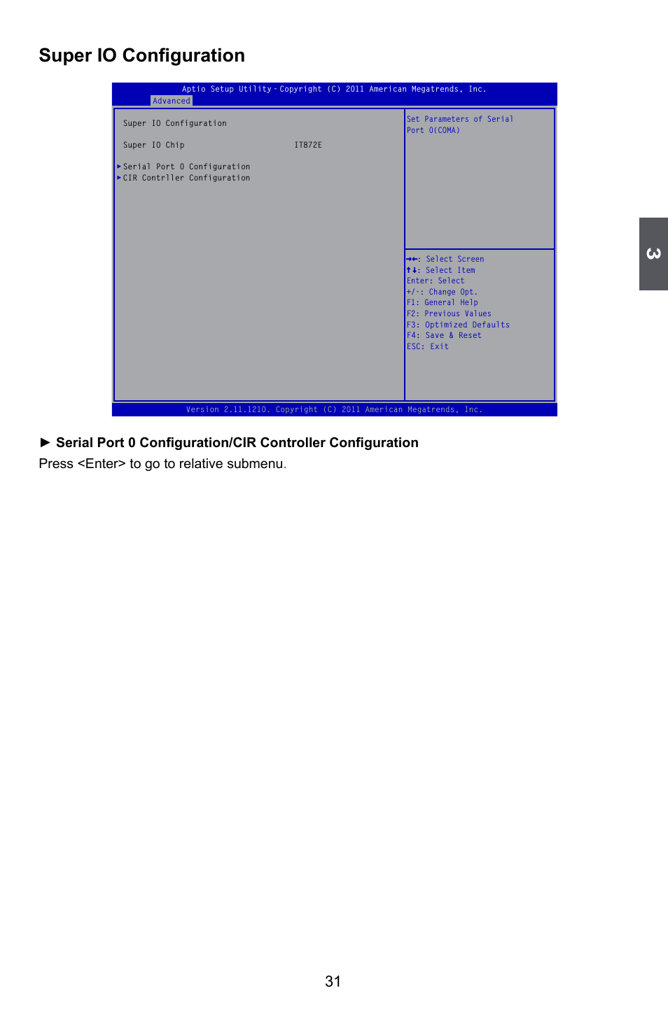 Super io configuration | Foxconn A55MX User Manual | Page 38 / 102