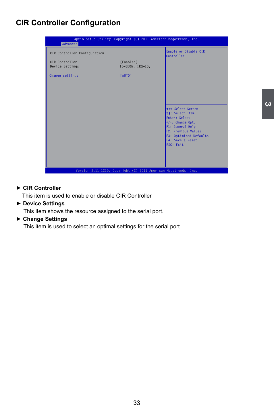 Cir controller configuration | Foxconn A55MX User Manual | Page 40 / 102