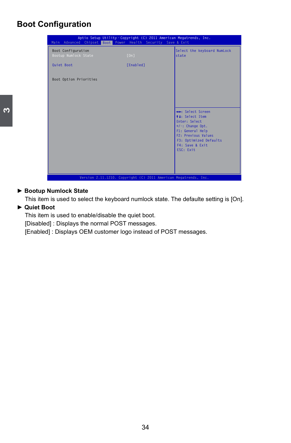 Boot configuration | Foxconn A55MX User Manual | Page 41 / 102