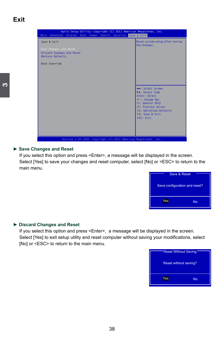 Exit | Foxconn A55MX User Manual | Page 45 / 102