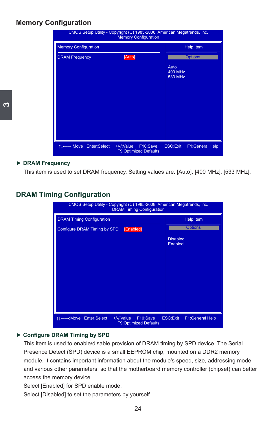 Dram timing configuration | Foxconn 45CSX User Manual | Page 31 / 65