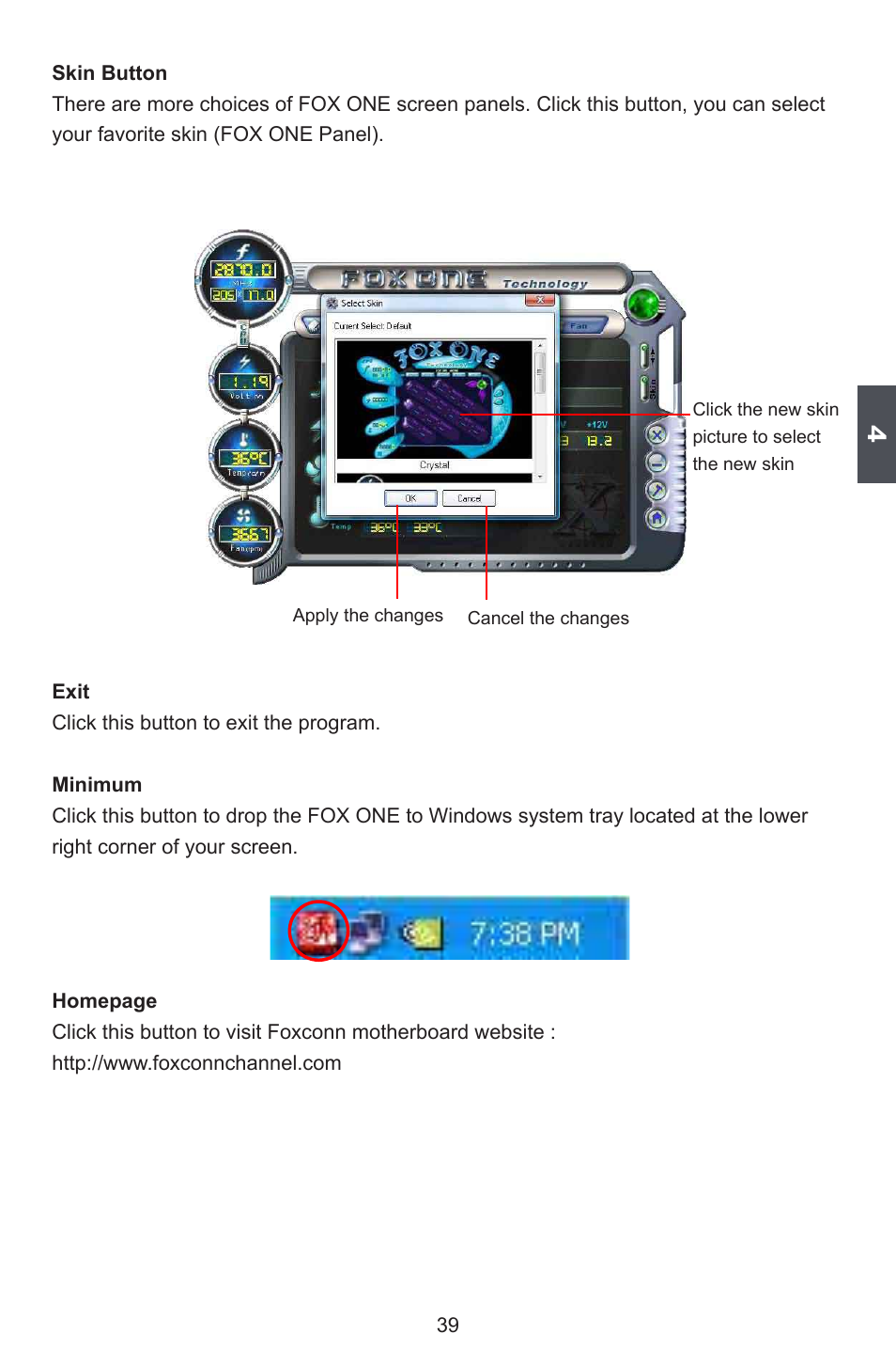 Foxconn 45CSX User Manual | Page 46 / 65