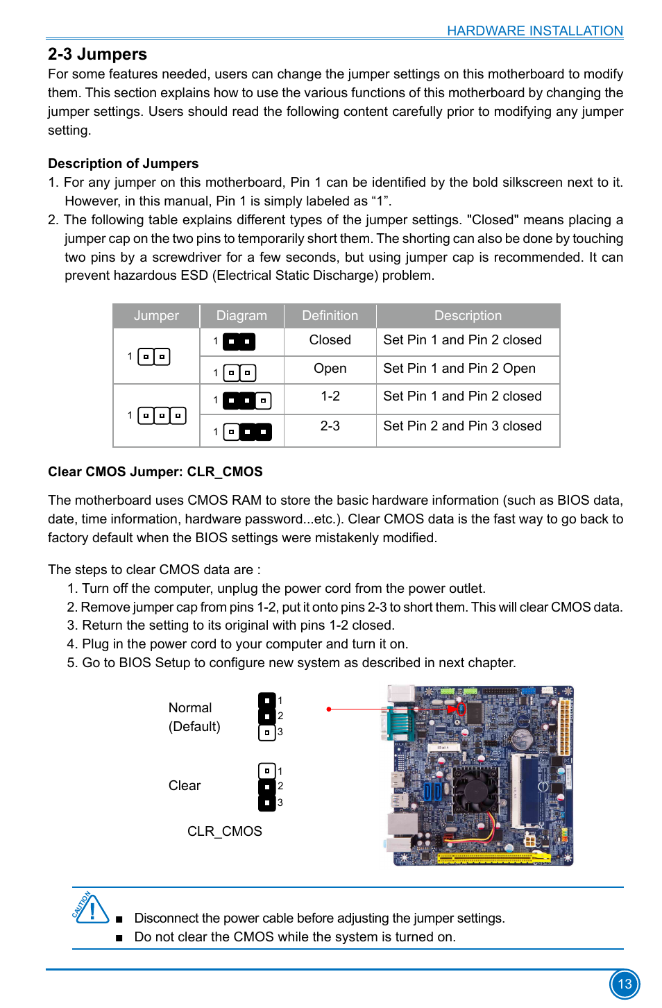 3 jumpers | Foxconn D180S User Manual | Page 20 / 65