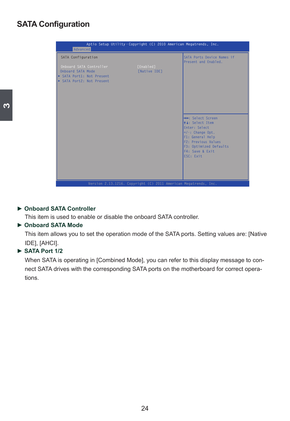 Sata configuration | Foxconn D250S User Manual | Page 31 / 65