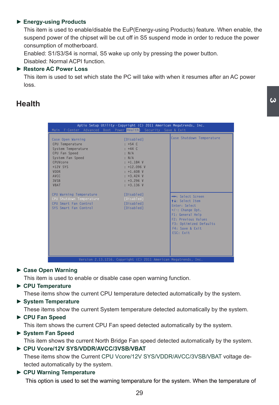 Health | Foxconn D250S User Manual | Page 36 / 65
