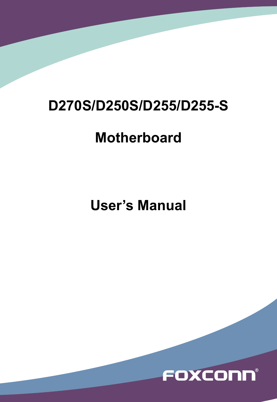 Foxconn D255 User Manual | 65 pages