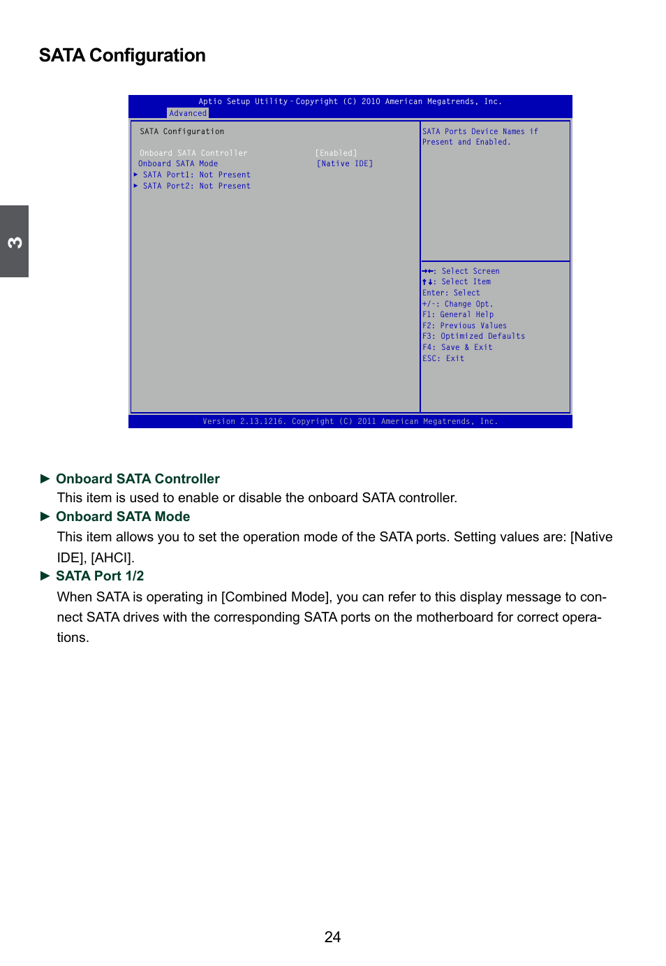 Sata configuration | Foxconn D255 User Manual | Page 31 / 65