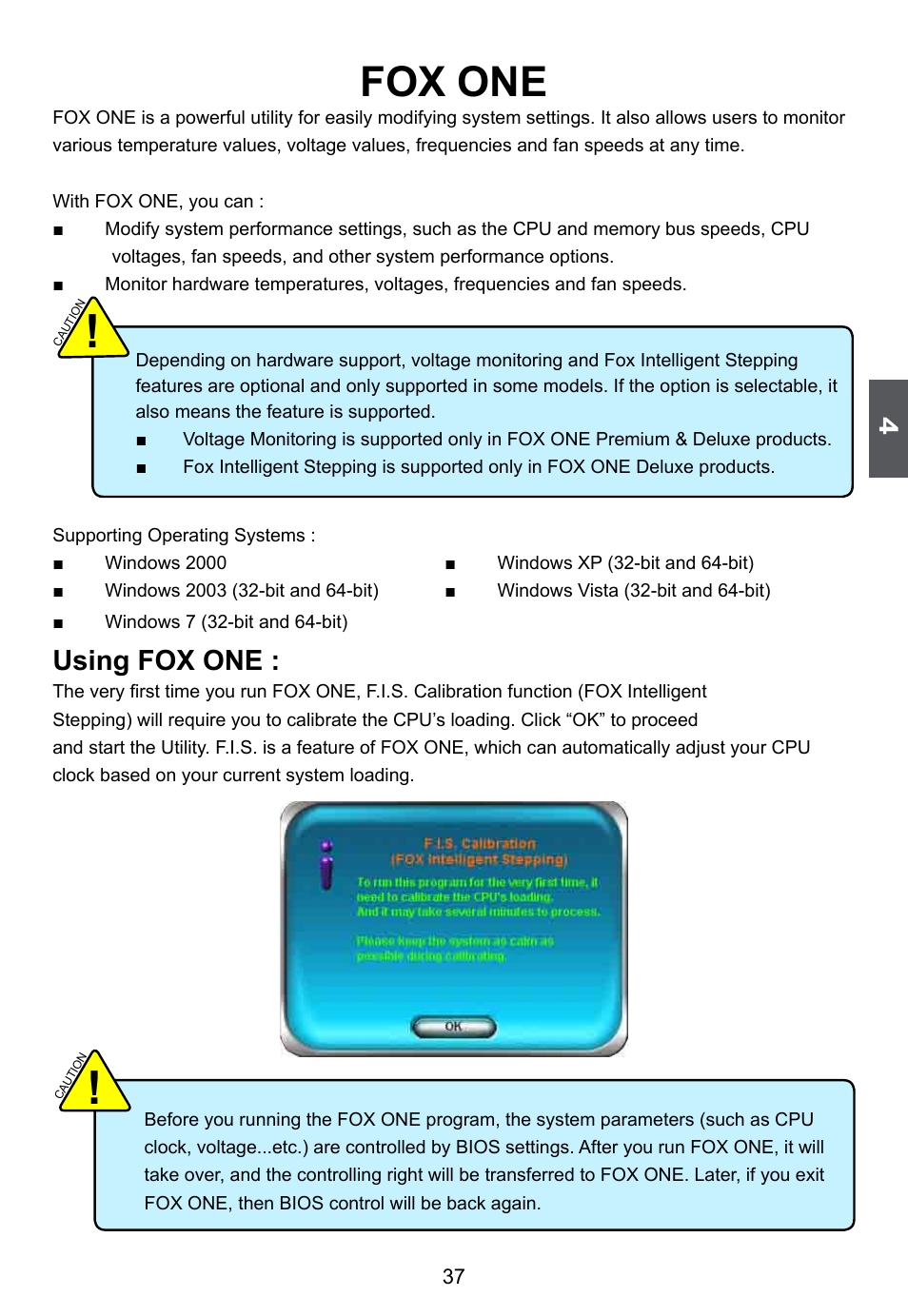 Fox one, Using fox one | Foxconn D255 User Manual | Page 44 / 65