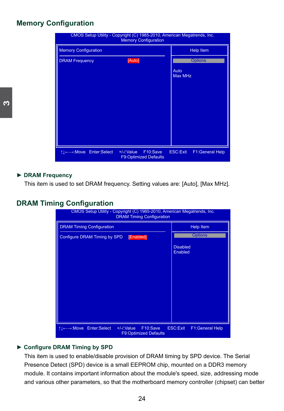 Dram timing configuration | Foxconn D42S 3.0 User Manual | Page 31 / 43