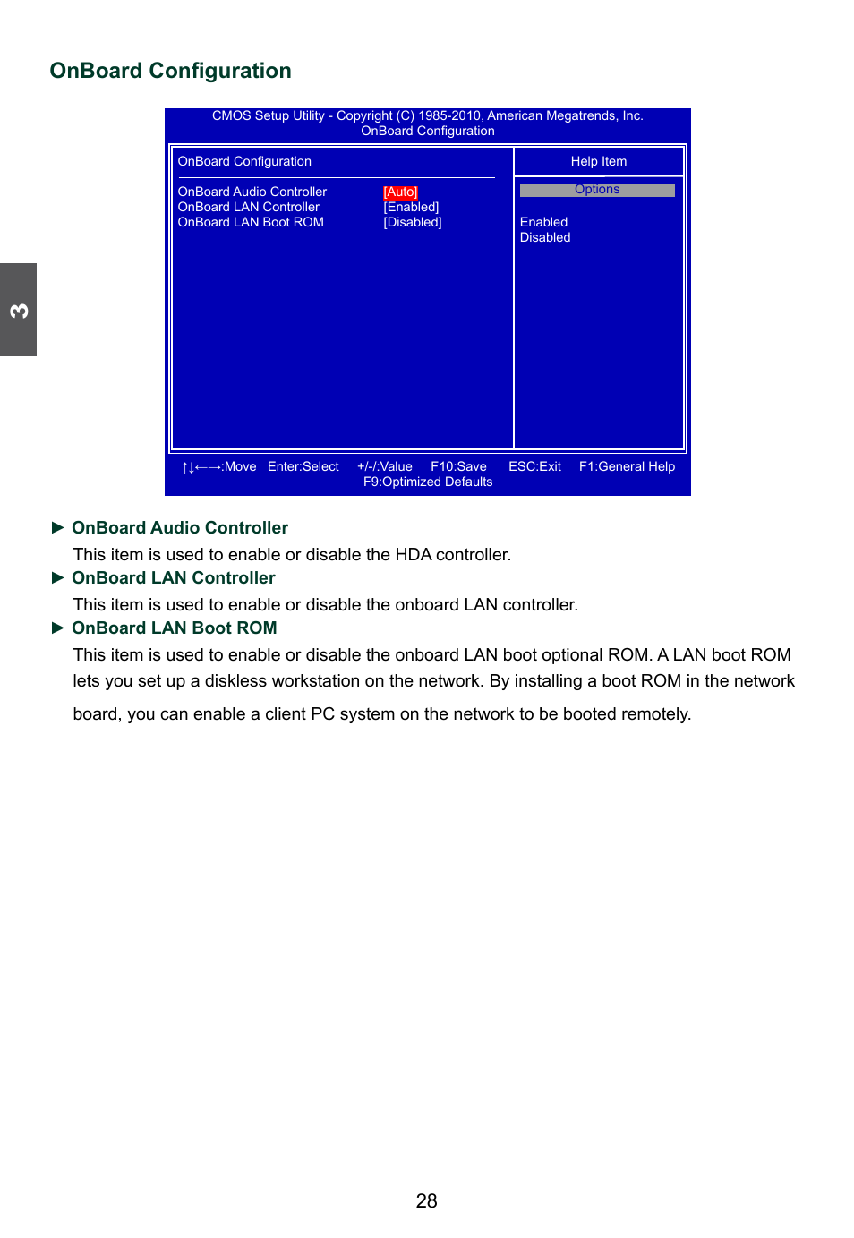 Onboard configuration | Foxconn D42S 3.0 User Manual | Page 35 / 43