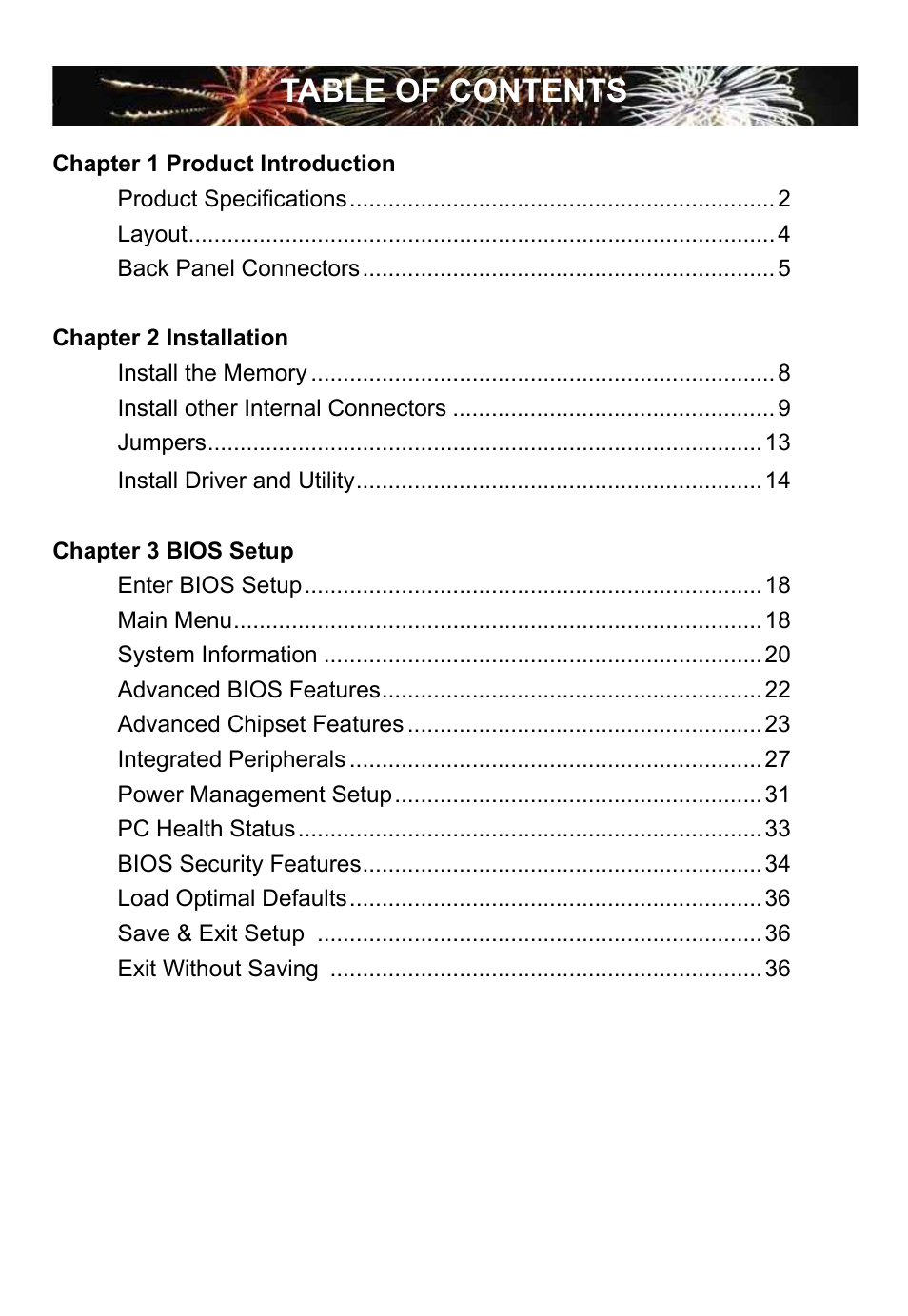 Foxconn D42S 3.0 User Manual | Page 6 / 43