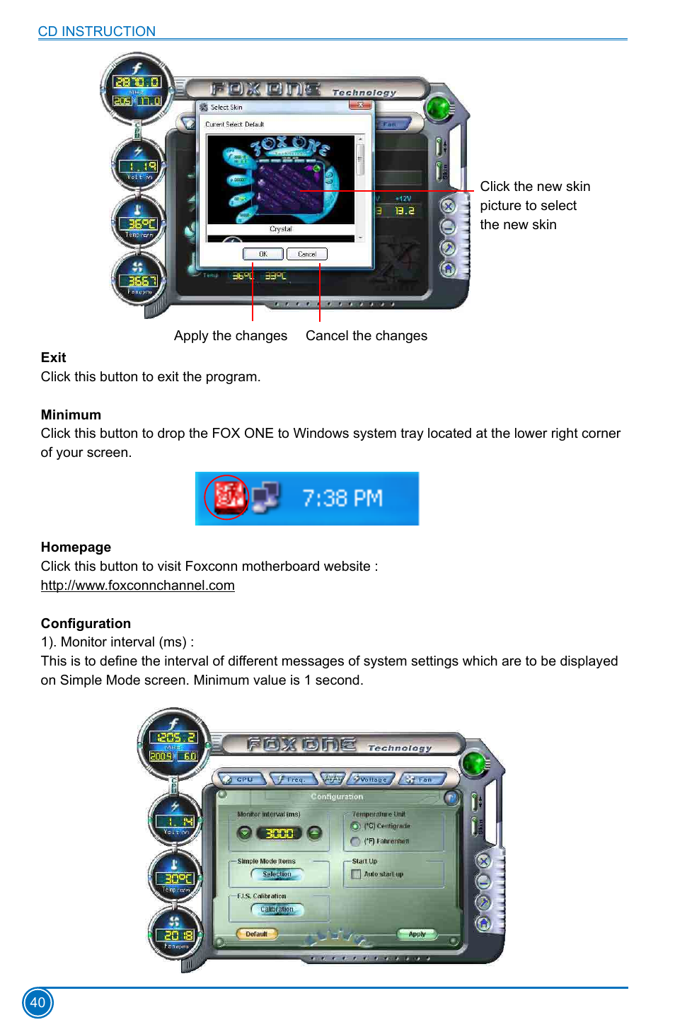 Foxconn D70S Series User Manual | Page 47 / 65